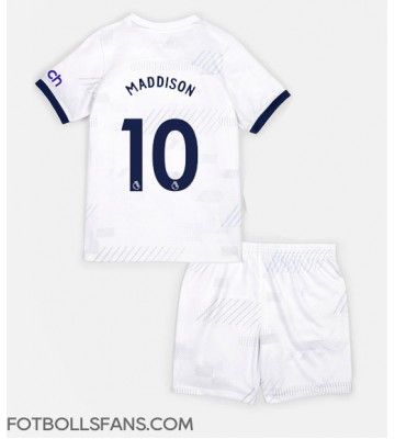 Tottenham Hotspur James Maddison #10 Replika Hemmatröja Barn 2023-24 Kortärmad (+ Korta byxor)